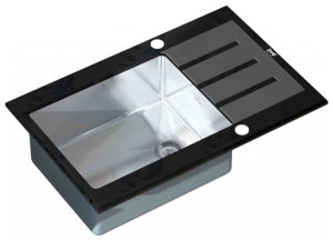 Zorg Inox Glass GL-7851-BLACK мойка для кухни