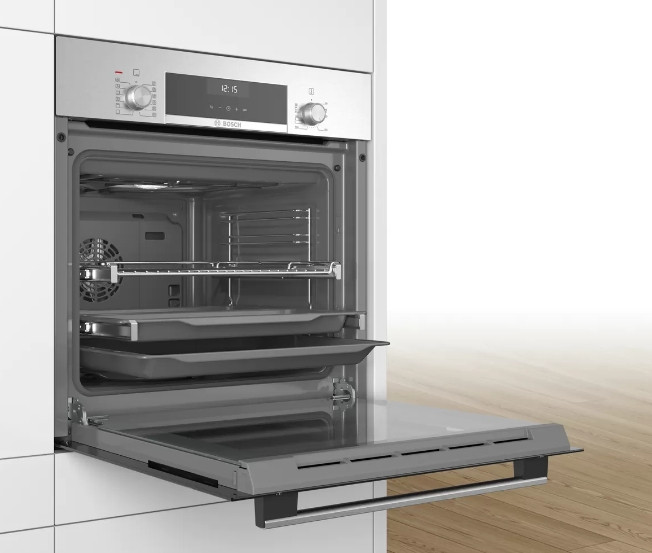 Bosch HIJ517YS2R духовой шкаф с функцией добавления пара