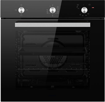 Weissgauff WGO 706 Black Glass газовый духовой шкаф