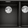 Blanco SUBLINE 340/160-F SILGRANIT черный с отв.арм. InFino мойка