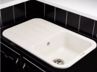 Kuppersberg LIRA 1B1D WHITE ALABASTER мойка