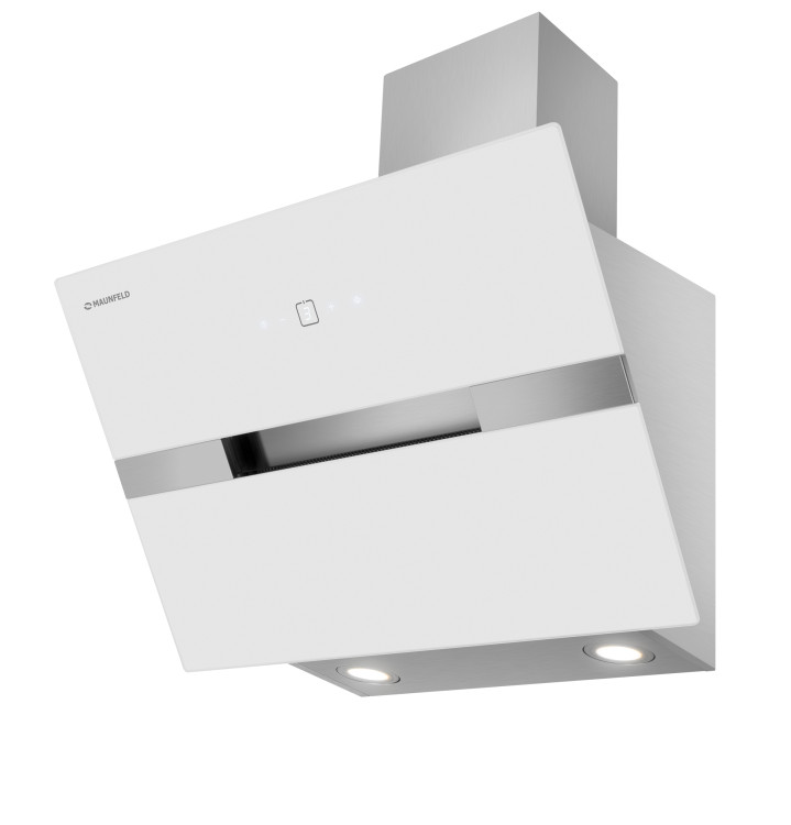 Maunfeld MERSEY 60 Inox Glass white вытяжка