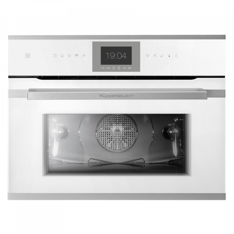 Kuppersbusch CBP 6550.0 W1 Stainless steel компактный духовой шкаф с системой пиролитической очистки