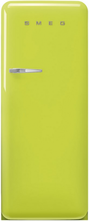 Smeg FAB28RLI5 отдельностоящий однодверный холодильник лайма