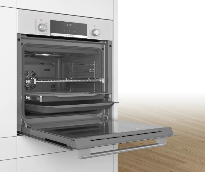Bosch HIJ517YW2R духовой шкаф с функцией добавления пара