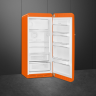 Smeg FAB28ROR5 отдельностоящий однодверный холодильник оранжевый