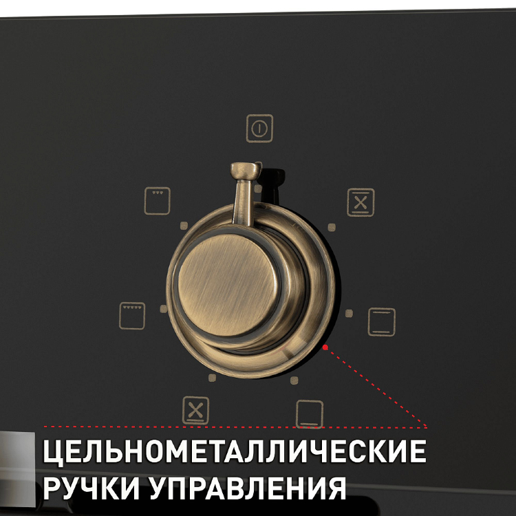 Maunfeld EOEFG.566RBG.RT электрический духовой шкаф