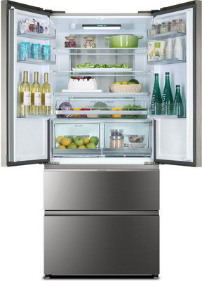 Haier HB18FGSAAARU отдельностоящий холодильник с морозильником