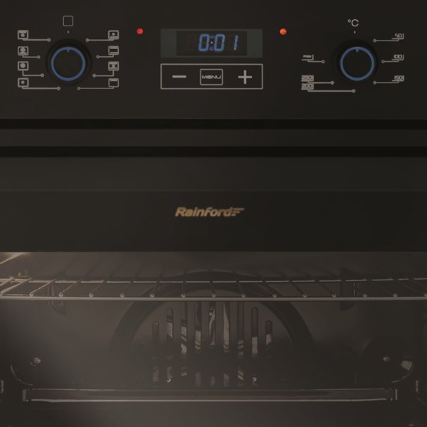 Rainford RBO-4638 LPB Black духовка электрическая независимая