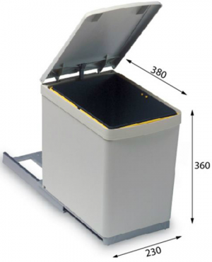 Alveus Albio 10 1х16 L cистема сортировки