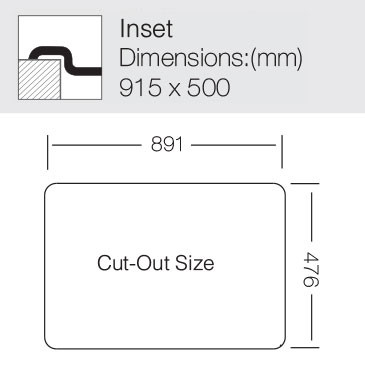 TopZero LTP915.500.GT8K мойка врезная