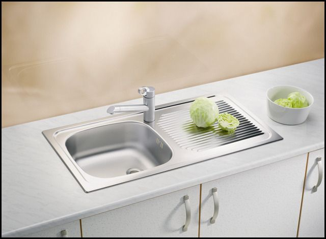 Alveus BASIC 60 LEI-60 860X435 1X кухонная мойка