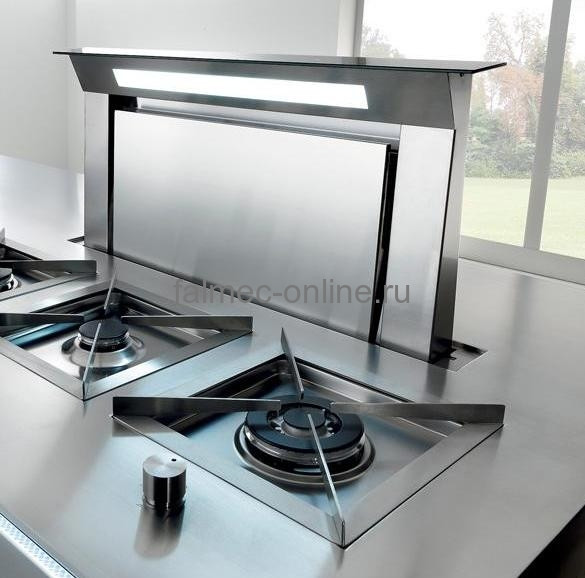 Falmec DOWNDRAFT GLASS BLACK 90 вытяжка
