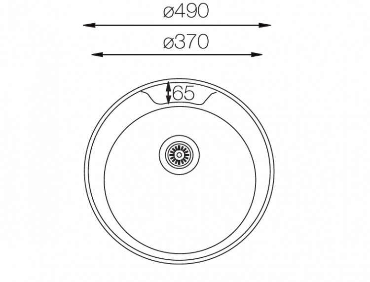 TopZero FAP490.GT8K мойка врезная