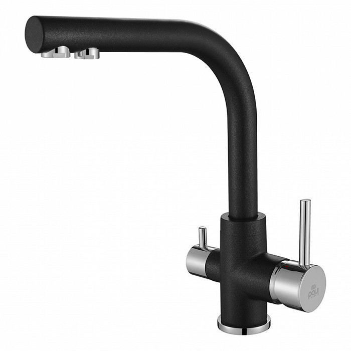 Paulmark ESSEN Es213011-418 черный металлик смеситель