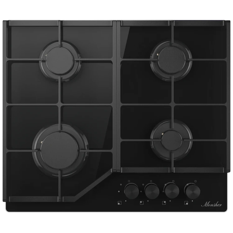 Monsher MGG 62 Noir газовая варочная панель