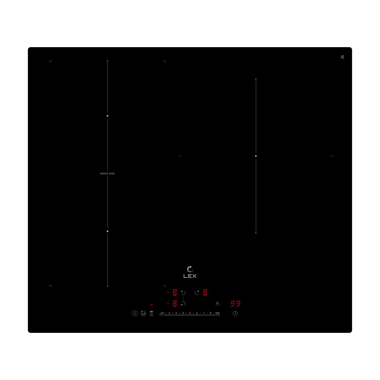 Lex EVI 631A I BL индукционная варочная панель