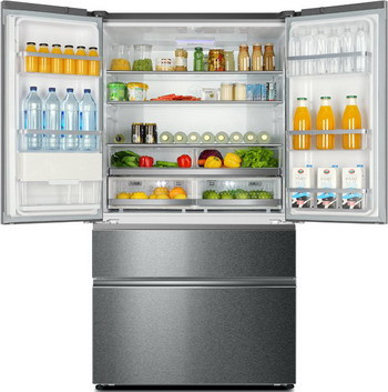Haier HB25FSSAAARU отдельностоящий холодильник с морозильником