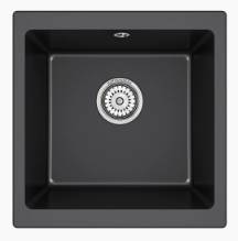Kuppersberg UNIVERSA 50 NL 1B DEEP BLACK мойка