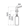 Omoikiri OM-02-P BL 4975018 дозатор