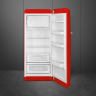 Smeg FAB28RRD5 отдельностоящий однодверный холодильник красный