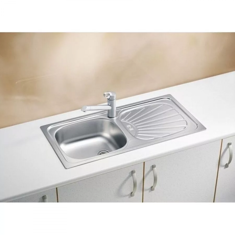 Alveus BASIC 80 LEI-60 860X435 LUX1071237 кухонная мойка