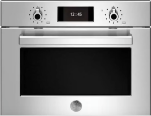 Bertazzoni F457PROVTX компактный комбинированный духовой шкаф с паром
