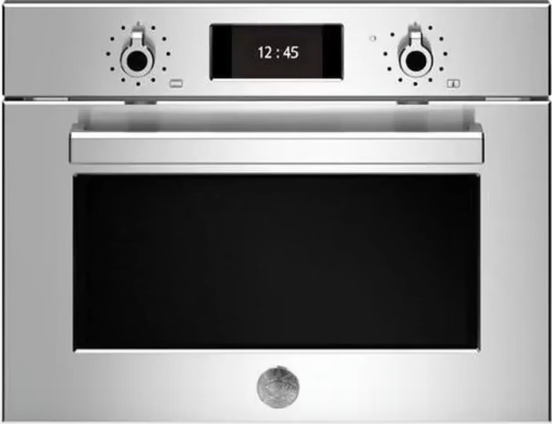 Bertazzoni F457PROVTX компактный комбинированный духовой шкаф с паром