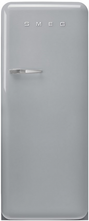 Smeg FAB28RSV5 отдельностоящий однодверный холодильник серебристый