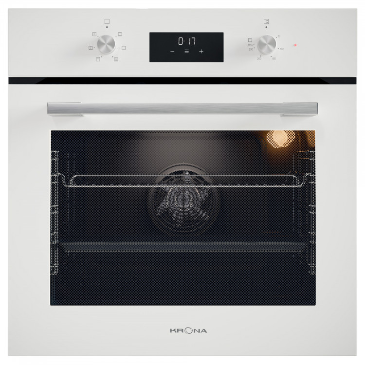 Krona steel MAGNETE 60 WH электрический духовой шкаф