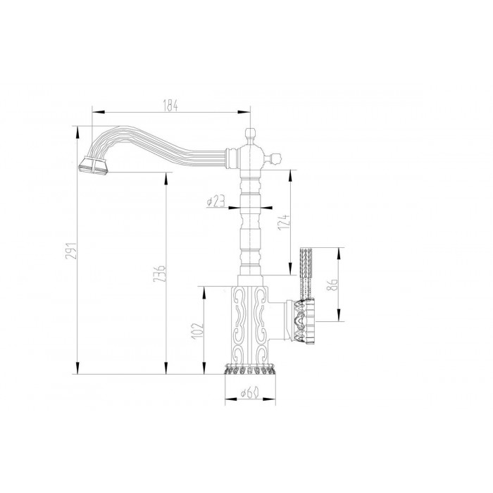 Zorg A 109K-BR смеситель