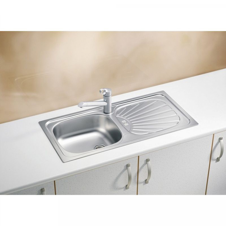 Alveus BASIC 80 NAT-60 860X435 LUX1071237 кухонная мойка