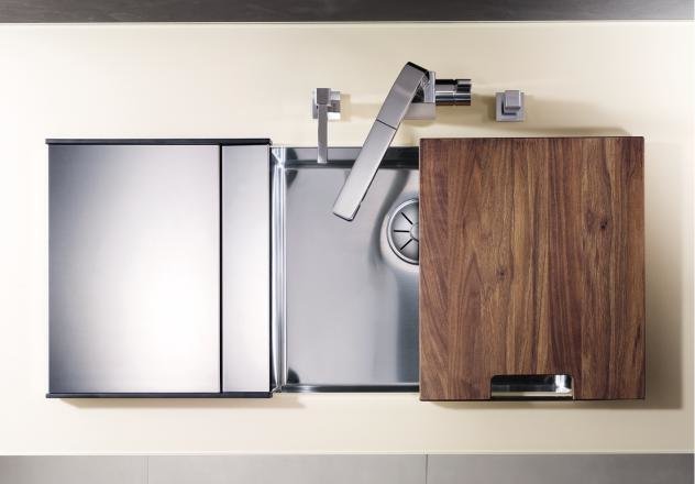 Blanco CLARON 500-U нерж. сталь зеркальная полировка 521577 мойка