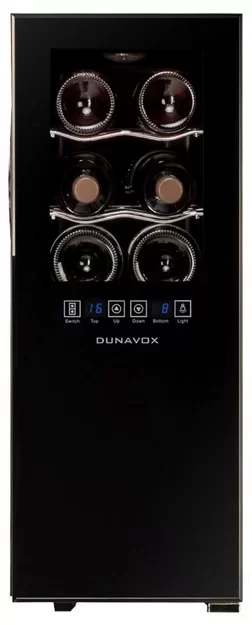 Dunavox DAT-12.33DC встраиваемый винный шкаф
