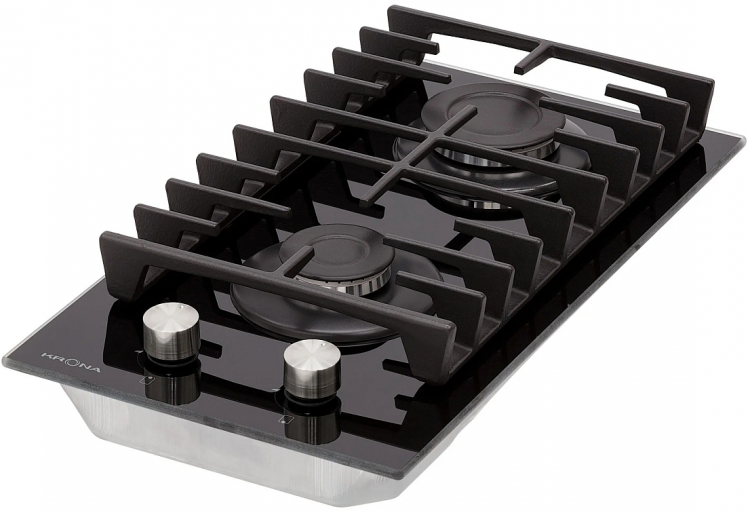 Krona steel HAGEL 30 BL газовая варочная поверхность