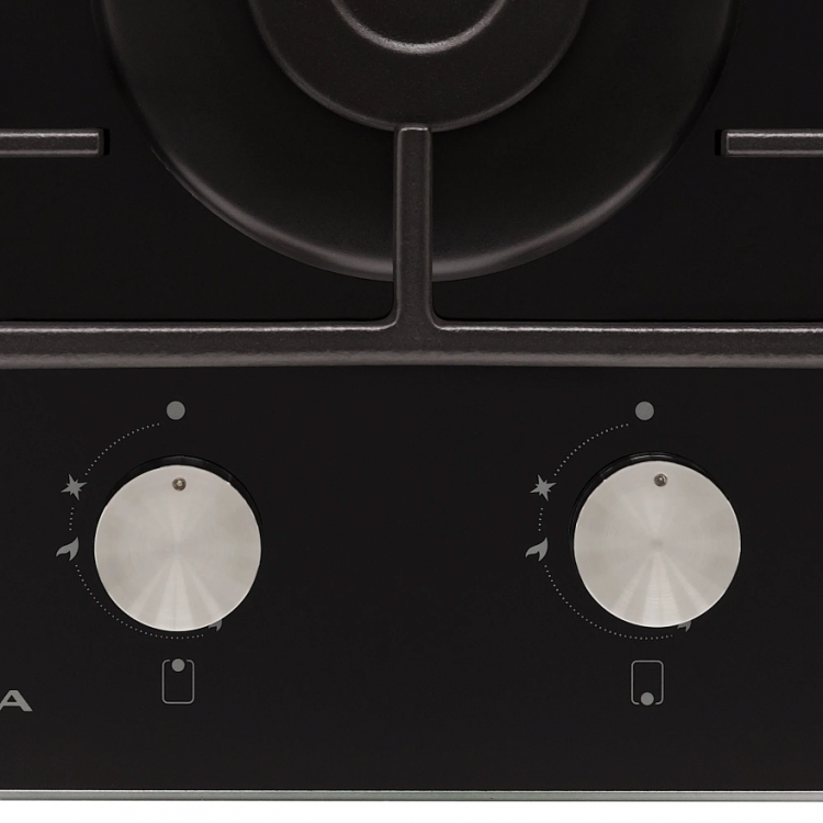 Krona steel HAGEL 30 BL газовая варочная поверхность