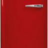 Smeg FAB30LRD5 отдельностоящий двухдверный холодильник стиль 50-х годов 60 см красный