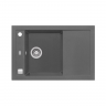 Alveus FORMIC 30 GRANITAL+ STEEL-G04M 760X500 1X кухонная мойка