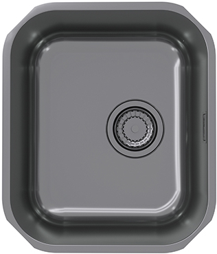 Alveus VARIANT MONARCH 40 ANTHRACITE-P 340X400X185 кухонная мойка