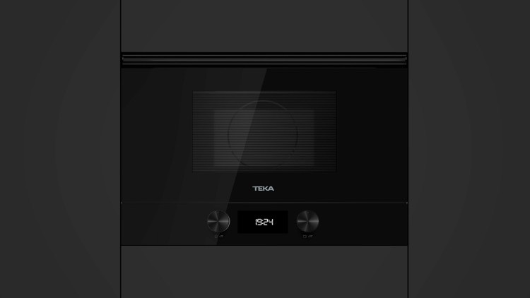 Teka ML 8220 BIS L FULL BLACK встраиваемая микроволновая печь с грилем