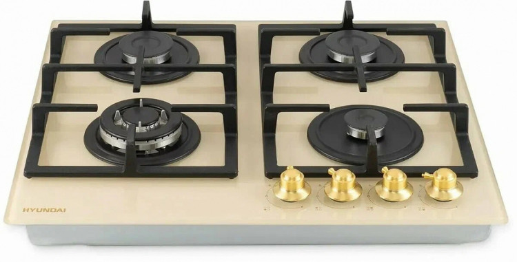Hyundai HHG 6434 BE газовая варочная поверхность