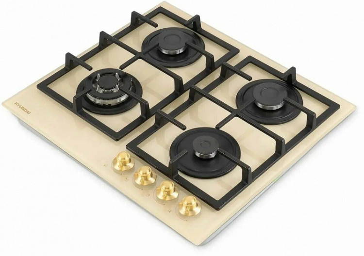 Hyundai HHG 6434 BE газовая варочная поверхность
