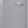 Smeg FAB30LSV5 отдельностоящий двухдверный холодильник стиль 50-х годов 60 см серебристый