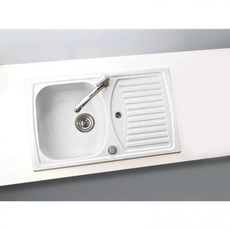 Alveus RECORD 30 GRANITAL ARCTIC-G11 780x480x160 1X кухонная мойка