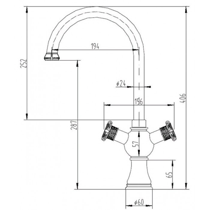 Zorg A 2004K-SL смеситель