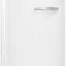 Smeg FAB30LWH5 отдельностоящий двухдверный холодильник стиль 50-х годов 60 см белый