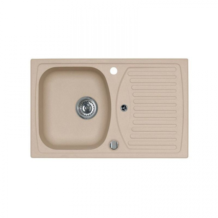 Alveus RECORD 30 GRANITAL BEIGE-G55 780x480x160 1X кухонная мойка