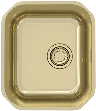 Alveus VARIANT MONARCH 40 GOLD-P 340X400X185 кухонная мойка