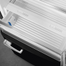 Smeg FAB38RBL5 отдельностоящий двухдверный холодильник черный