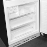 Smeg FAB38RBL5 отдельностоящий двухдверный холодильник черный